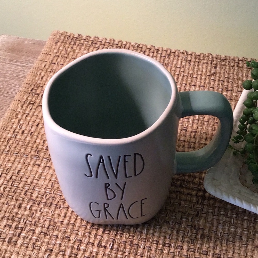 Rae Dunn Saved by Grace mug!